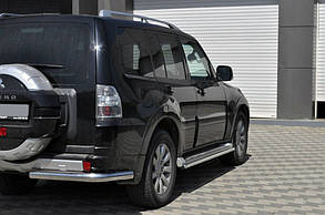 Задня дуга AK003 (нерж.) для Mitsubishi Pajero Wagon IV