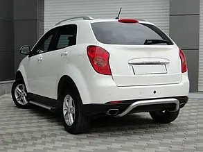 Задня дуга AK006 (нерж) для SsangYong Korando 2010-2019