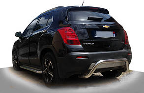 Задня дуга AK007 (нерж.) для Chevrolet Trax 2012↗ мм.