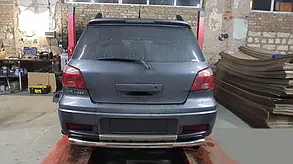 Задня дуга AK002/2 (нерж) для Mitsubishi Outlander 2001-2006 рр.