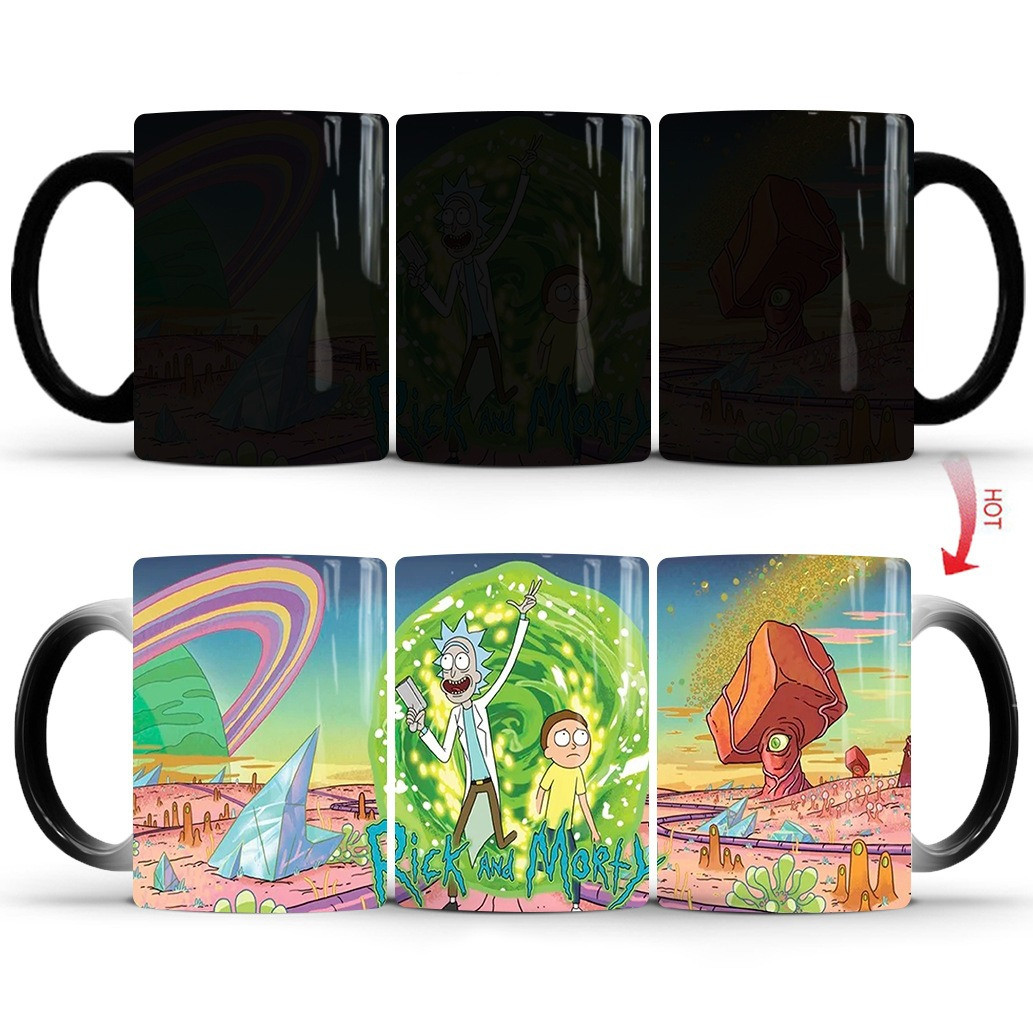 Чашка хамелеон Рік і Морті/Rick and Morty v.2 330 мл BestSeller (LB-70414)