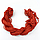 Шнур капроновий для плетіння шамбали - червоний 1,2 мм, фото 2