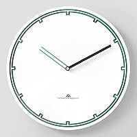 Настенные часы 29cm NORIDONGSAN Pattern C571 green Дизайнерские часы на стену Декор для дома интерьера