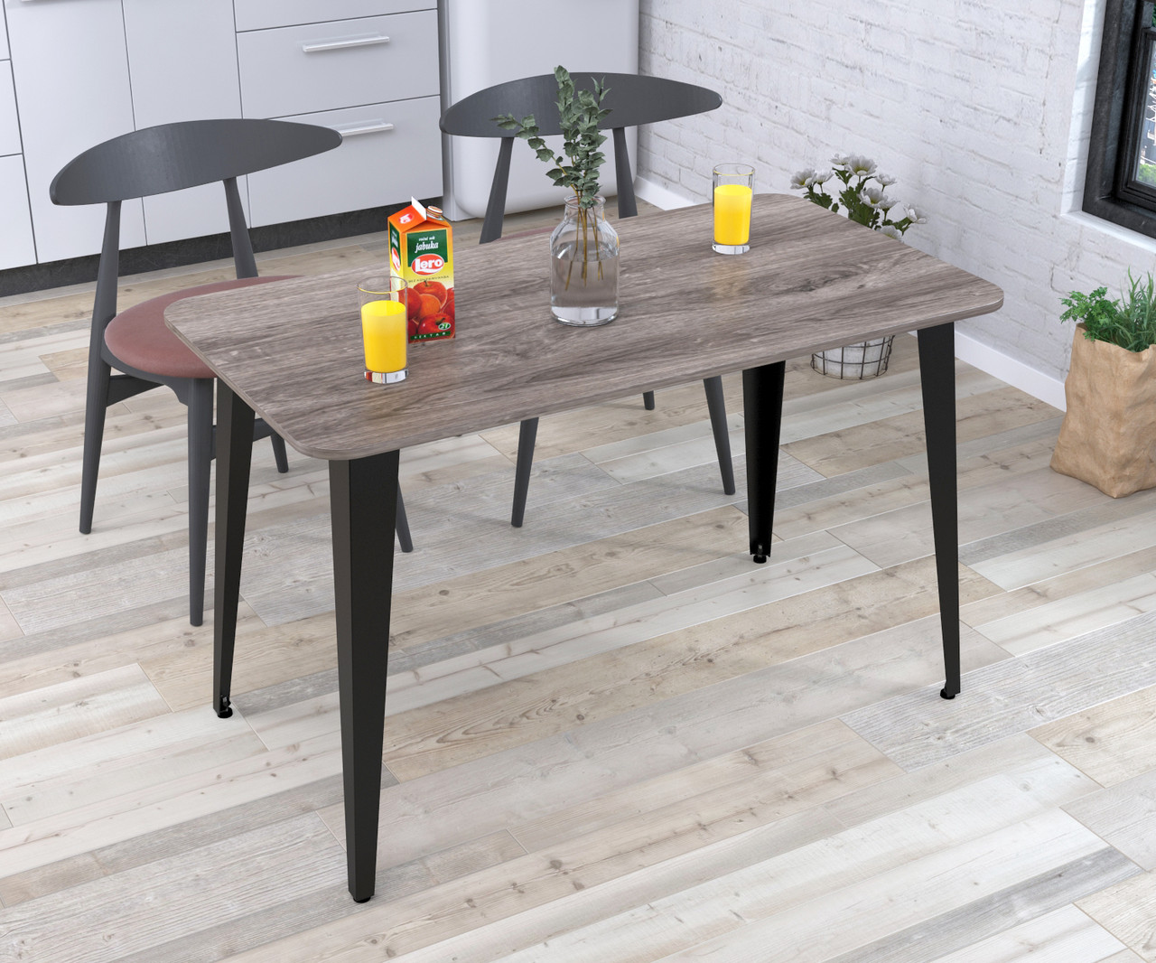 Стіл обідній Лінда 120*65 см закруглені кути Loft Design