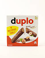 Шоколадные батончики ореховые и хрустящие Kinder Duplo 5 шт 91 г Германия