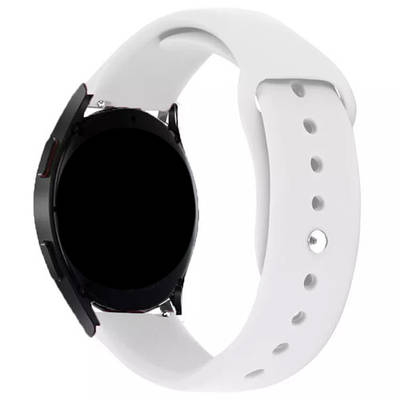 Силікон кнопка ремінець для amazfit pop 3R / pop 3S / amazfit bip 5 білий