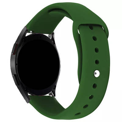 Силікон кнопка ремінець для amazfit pop 3R / pop 3S / amazfit bip 5 зелений