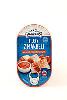 Філе макрелі у томатному соусі Marinero 170 г Польща