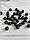 Бусини круглі " Перли" 10 мм чорні 500 грамів, фото 2