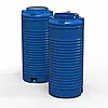 Eu-PL Ємність харчова вертикальна EV 200 У/50*122/2--х шар.синя /000194+ штуцер 1/2, фото 4