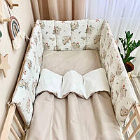 Комплект постельного детского белья для кроватки Baby Dream Коала топ