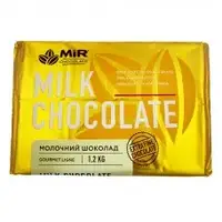 Молочний шоколад 28% плитка 1,2кг ТМ МІР