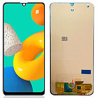 Дисплей для Samsung M32 (M325) із сенсором чорний + рамка TFT