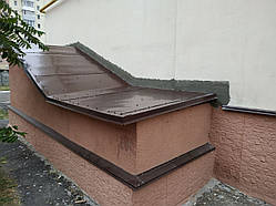 Покрівля входу в підвал для ОСББ, ЖБК