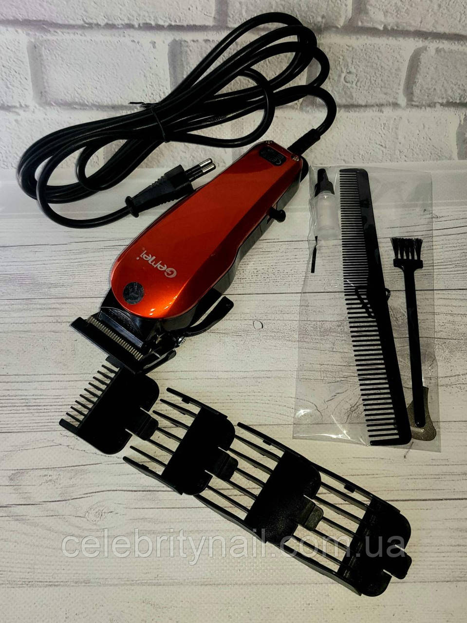 Машинка для стрижки Gemei GM-1005, 10 Вт