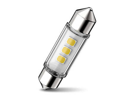 Світлодіодна лампа Philips White Ultinon Pro6000 LED цоколь C5W 38mm світло 4000К, підсвітка ОРИГІНАЛ, фото 2