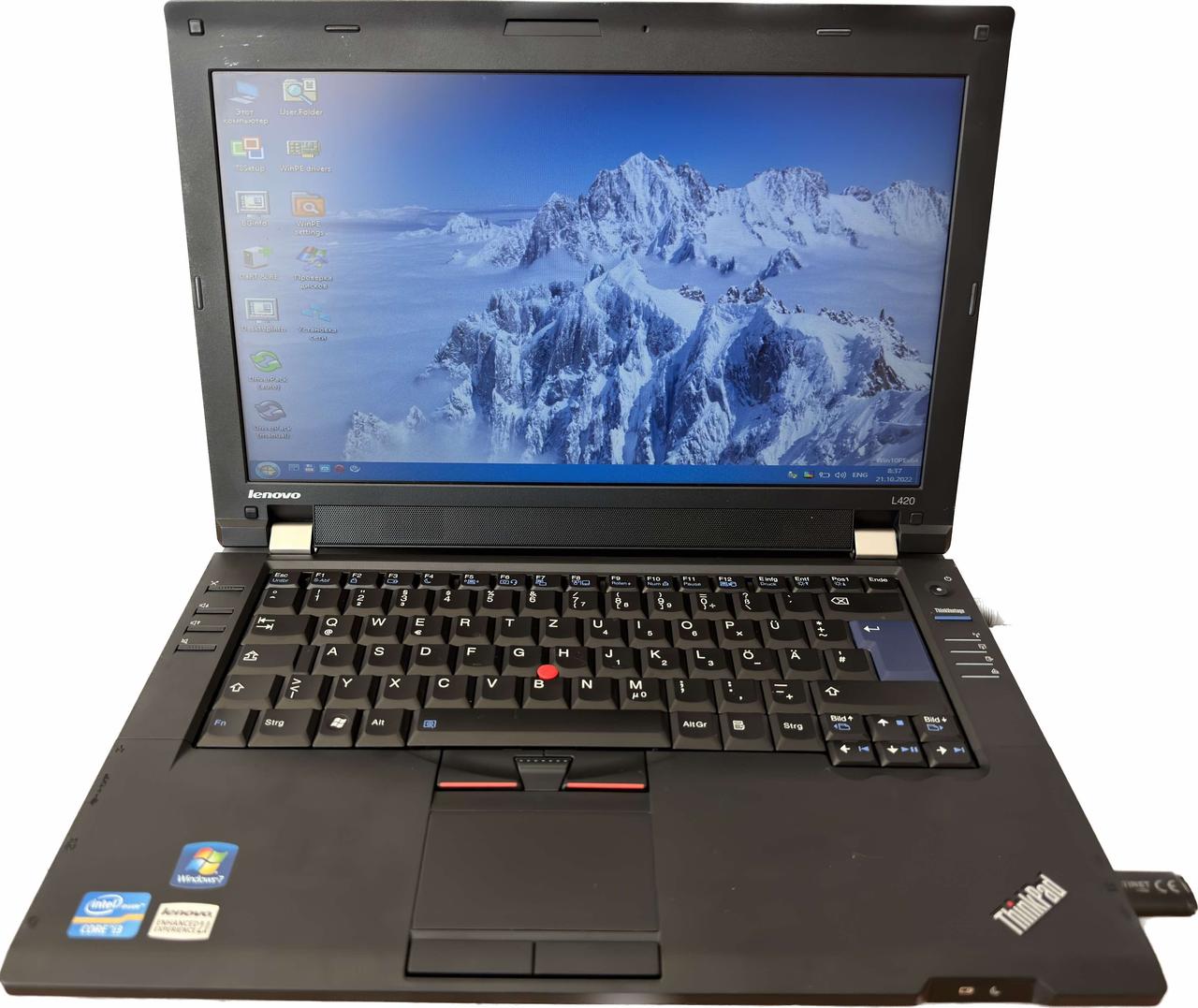 Ноутбук б.у Lenovo ThinkPad L420 i3-2310m/RAM 4Gb/Intel HD 3000/14 диагональ