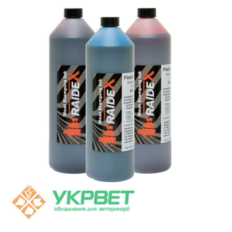 Фарба для маркування м'яса Raidex, 1 л