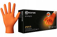 Перчатки Mercator powergrip M Orange 25 пар/уп