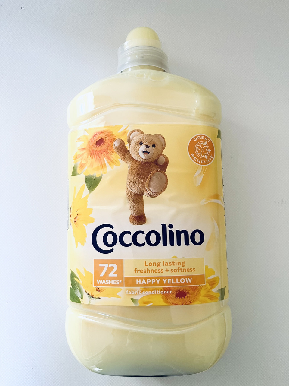 Ополіскувач для білизни Coccolino Happy Yellow, 1800 мл