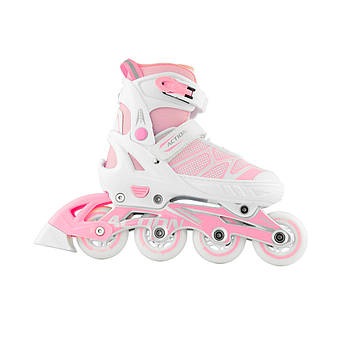 Роликові ковзани Action 2 в 1 Riply/Pink/37-40
