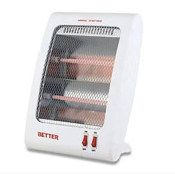 Нагрівач кварцовий інфрачервоний BETTER 2 режими 800 Вт