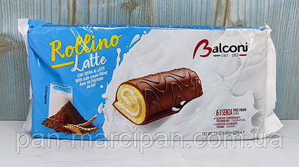 Десерт рулет Balconi Rollino Latte 222 г