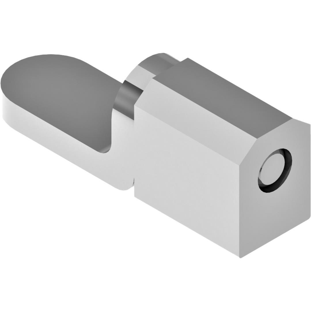 Петля бортова для причепа 65x40 мм (цинк), фото 1