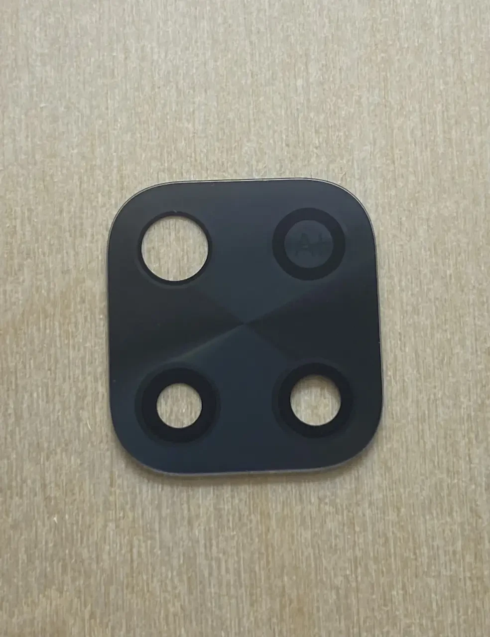 Скло камери для Xiaomi Redmi 10C чорне, фото 1