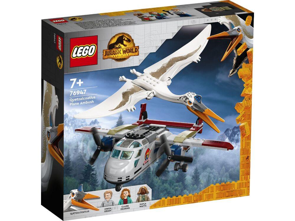 Lego Jurassic World Кетцалькоатль напад на літак 76947