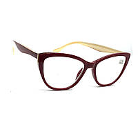 Жіночі окуляри  з білою лінзою 753 червона c-1