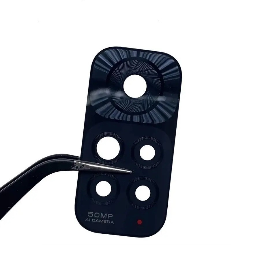 Скло камери для Xiaomi Redmi Note 11 чорне, фото 1