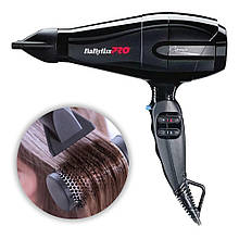 BaByliss PRO Caruso-HQ фен для волосся чорний 2200-2400W