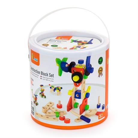 Дерев'яний конструктор Viga Toys на 68 елементів