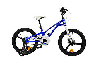 Велосипед RoyalBaby GALAXY FLEET PLUS MG 18", OFFICIAL UA, синий