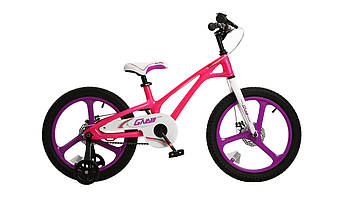 Велосипед RoyalBaby GALAXY FLEET PLUS MG 18", OFFICIAL UA, розовый