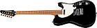 Електрогітара IBANEZ FLATV1 BK, фото 3
