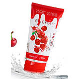 Лубрикант "Hot Kiss" 100 мл - Вишня - Інтимна змазка, фото 2