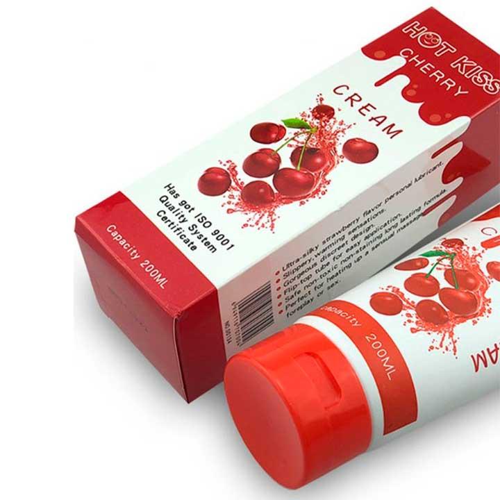 Лубрикант "Hot Kiss" 200 мл - Вишня - Інтимна змазка