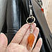Брелок-оберег Маятник із Сердоліка, Натуральний камінь для ключів і сумок, маятник-шестигранник на подарунок, фото 8