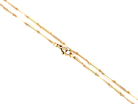 Цепочка Xuping Позолота 18K "Плетение Снейк перекрученый" длина 47см х 2мм