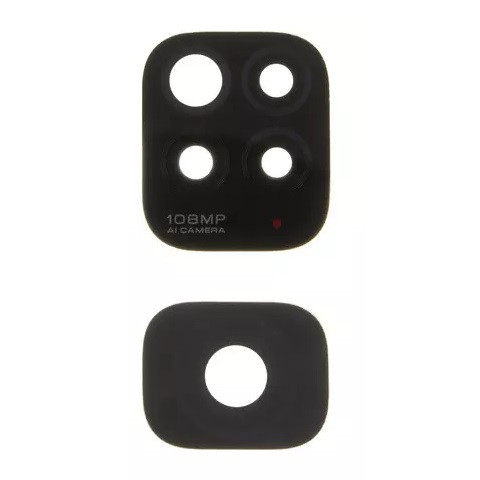 Скло камери для Xiaomi Redmi Note 11 Pro 5G чорне (комплект 2 шт.), фото 1