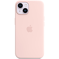 Чехол-накладка Apple Silicone Case with MagSafe for iPhone 14, Chalk Pink (HC)