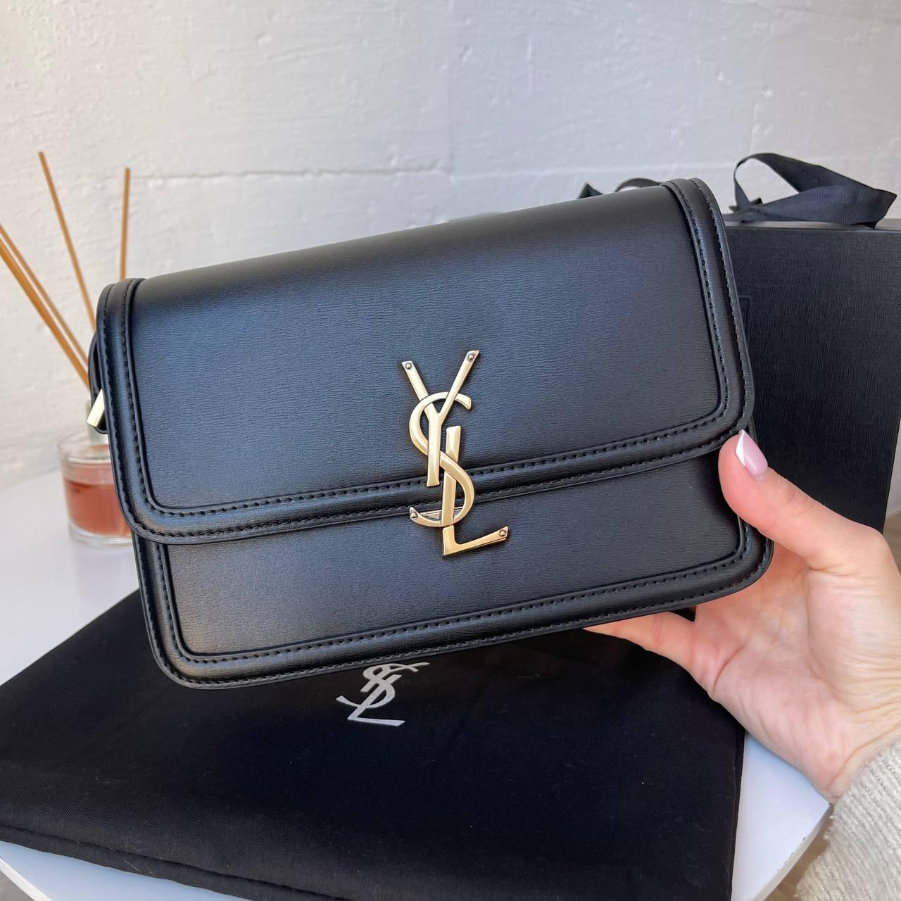 Женская Сумка Yves Saint Laurent Solferino Black (сумка Ив Сен Лоран ...