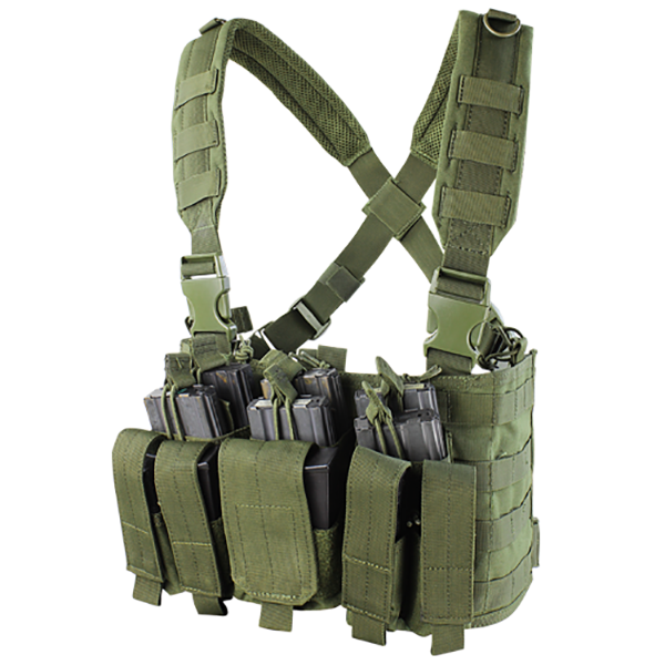 Тактичний нагрудник РПС розвантаження Condor Recon Chest Rig Олива