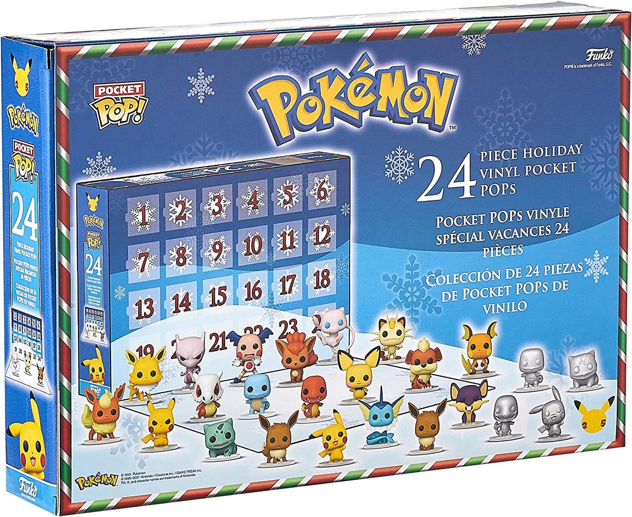 Купить Адвент календарь Покемоны Funko Pop Advent Calendar Pokemon 2021, цена 3499 грн — Prom.ua