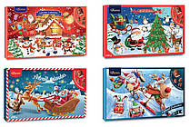 Адвент календар шоколадний Барон Новорічний Baron Kalendarze Adwentowe 200 г Польща