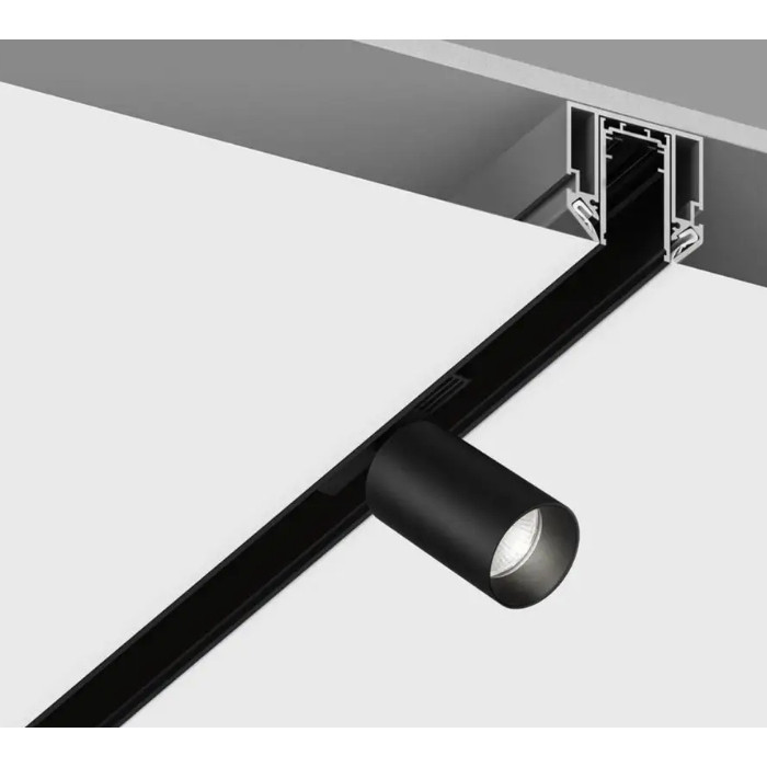 Профіль-база 3м для монтажу магнітного трека 25-27mm в натяжну стелю LC-26-27