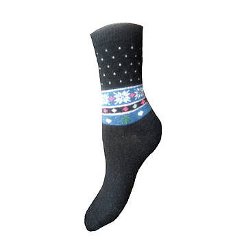 Шкарпетки жіночі вовняні зима ангора 36 — 41 чорний
