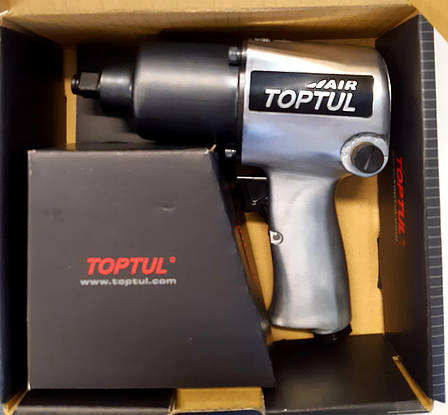 Пневмогайковерт для шиномонтажу 1/2" 814N/m 8000об/хв 2,6 кг KAAA1660B TOPTUL, фото 1
